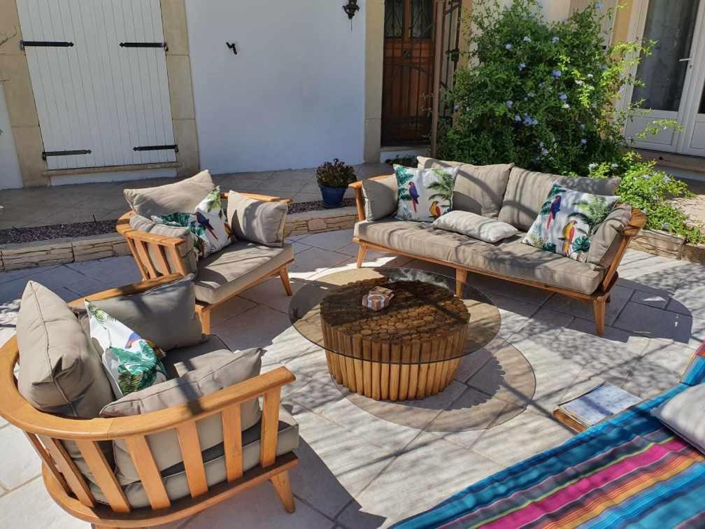 생마르탱드크로 Fenetre Sur Les Alpilles B&B 외부 사진