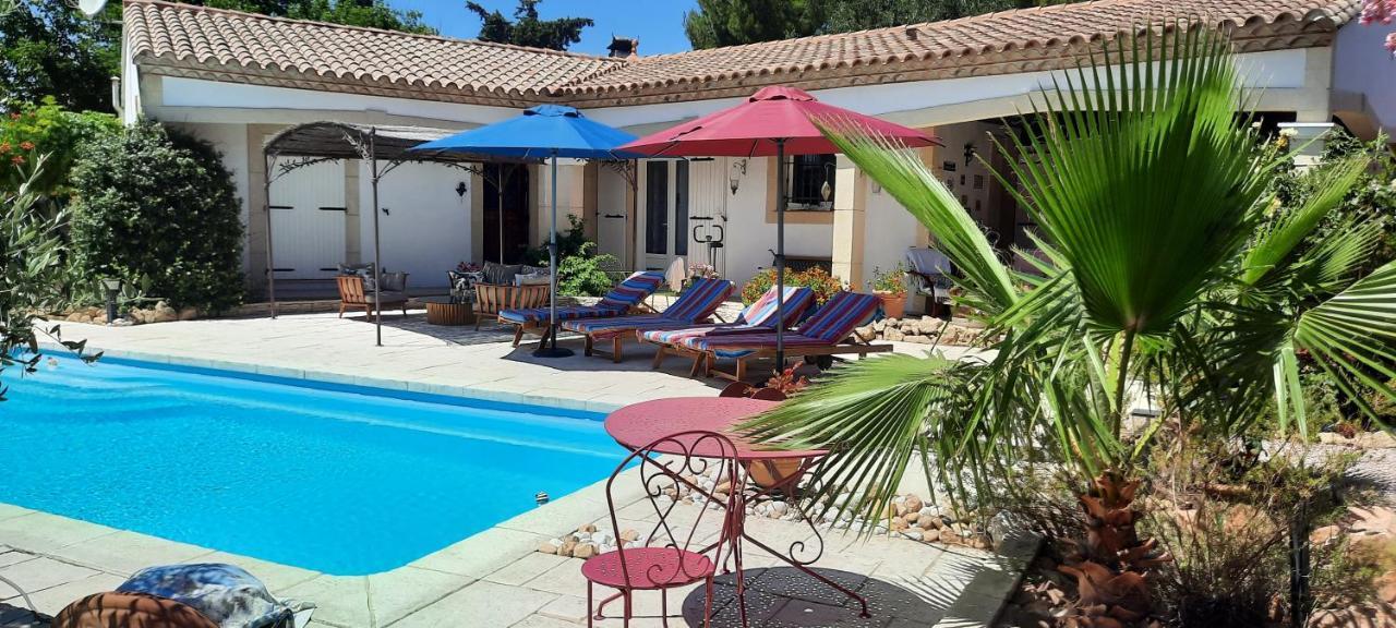 생마르탱드크로 Fenetre Sur Les Alpilles B&B 외부 사진