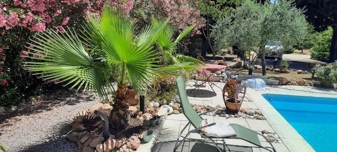 생마르탱드크로 Fenetre Sur Les Alpilles B&B 외부 사진